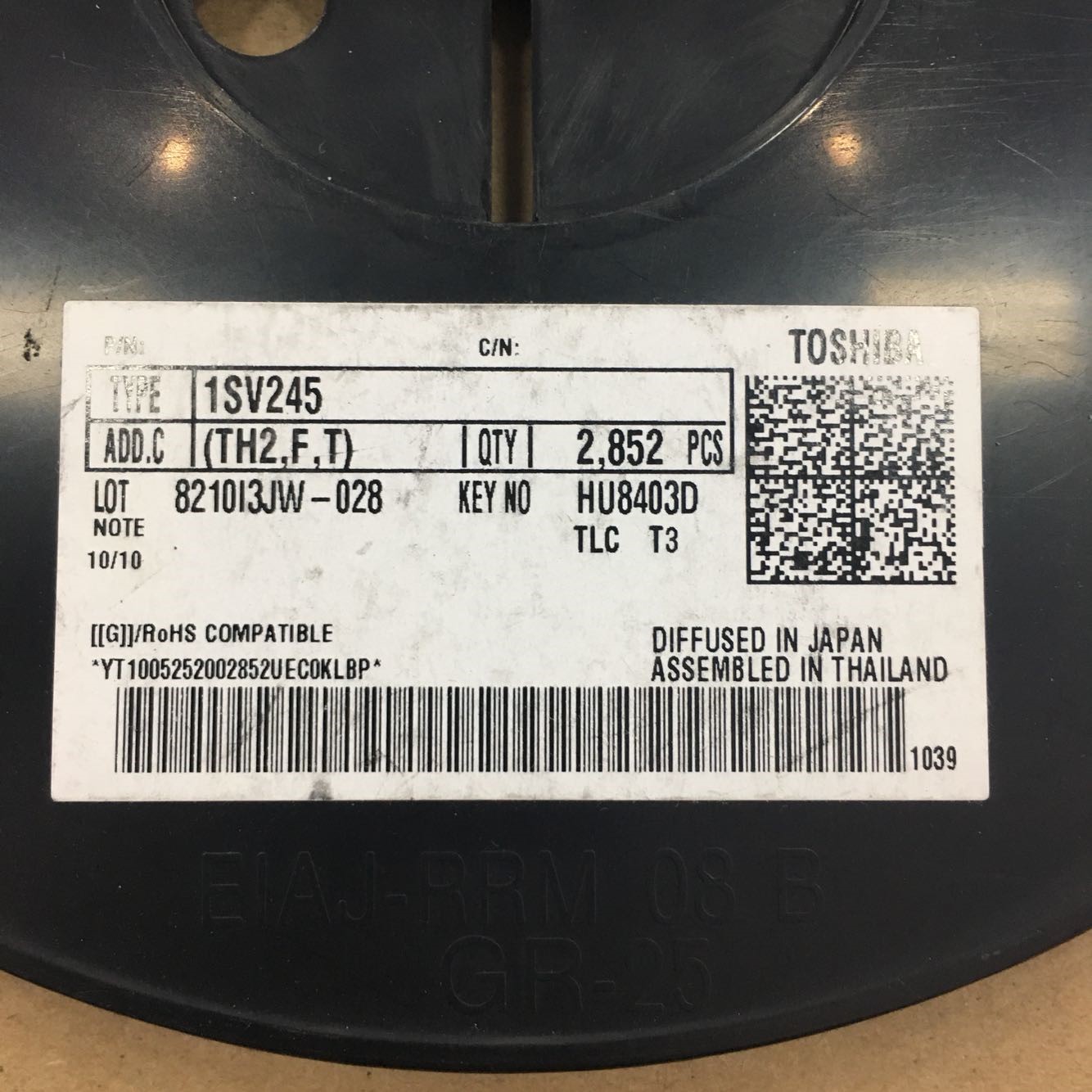 1SV245 Original Toshiba SOT-323 5pcs/lot