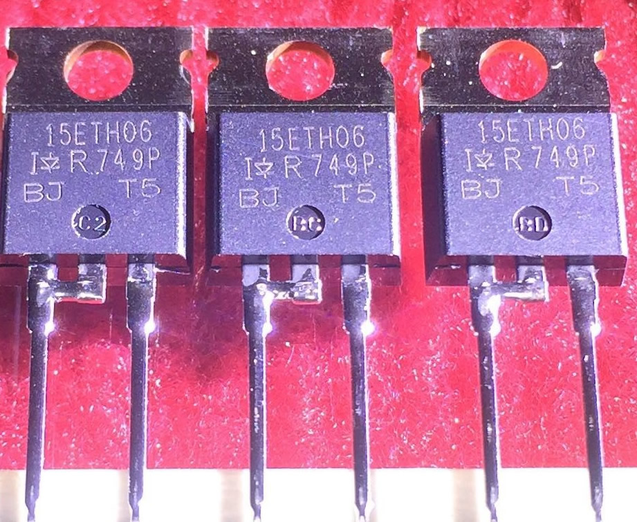 15ETH06PBF 15ETH06 New Original IR TO-220 5PCS/LOT