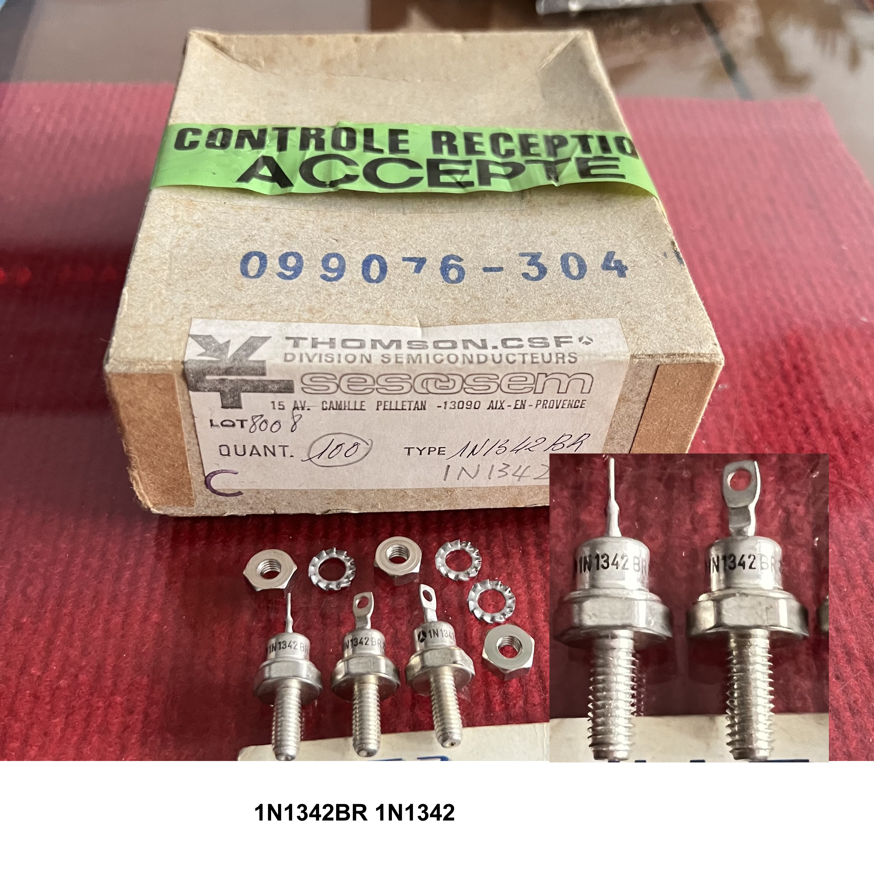 1N1342BR 1N1342 THOMSON.CSF
