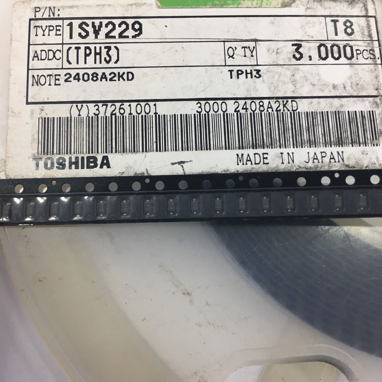 1SV229 Original Toshiba SMD Diode 5pcs/lot