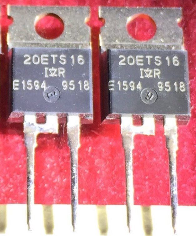 20ETS16 New Original IR TO-220 5PCS/LOT