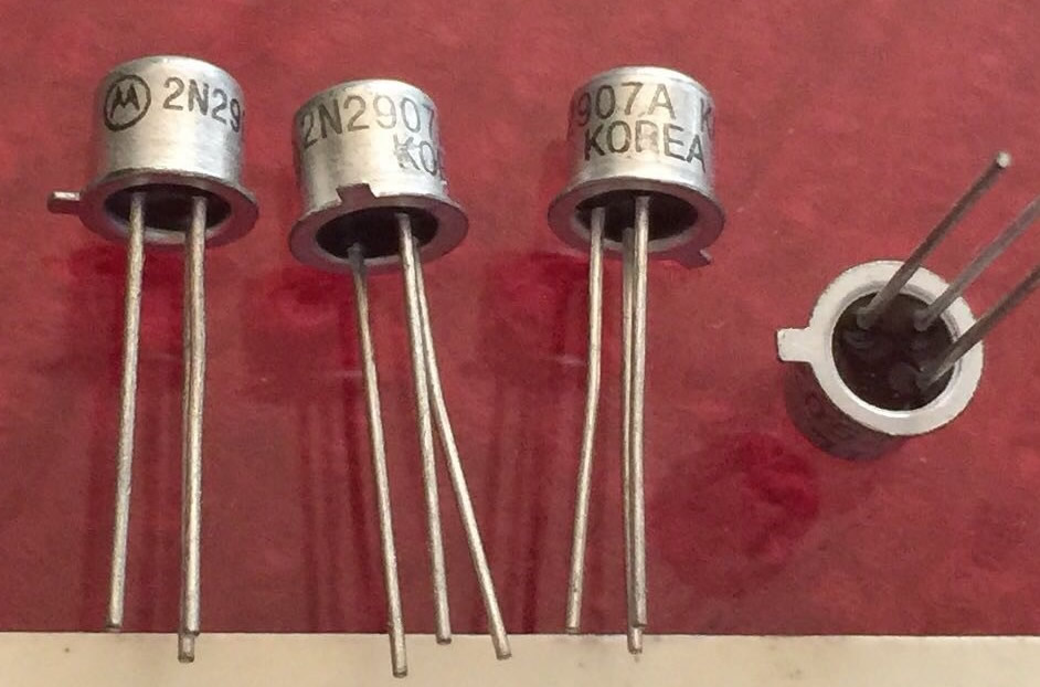 2N2907A New Original Motorola TO-18 5PCS/LOT