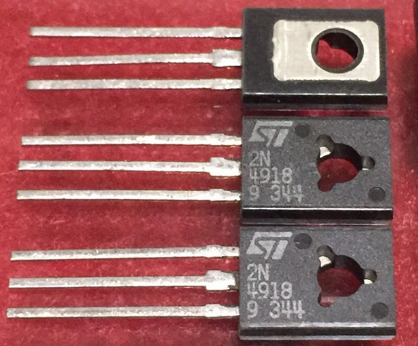 2N4918 New Original ST TO-126 5PCS/LOT