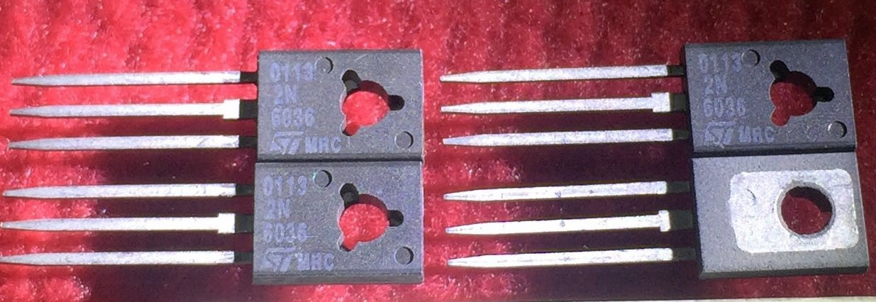2N6036 New Original ST TO-126 5PCS/LOT