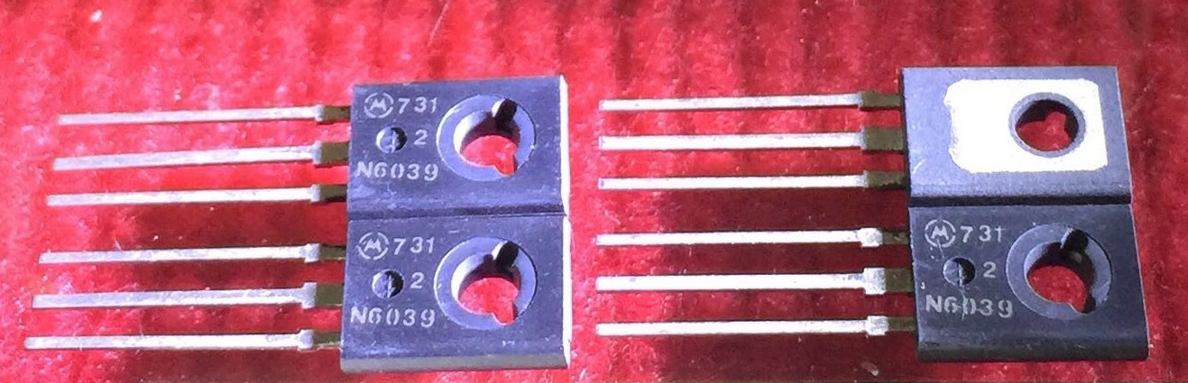 2N6039 N6039 New Original Motorola TO-126 5PCS/LOT