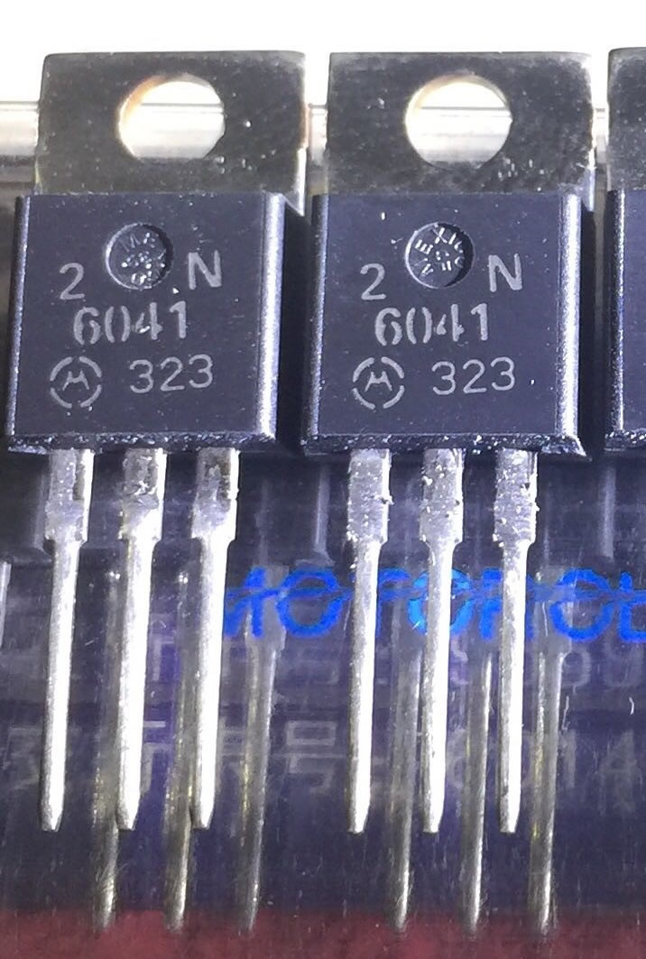 2N6041 New Original Motorola TO-220 5PCS/LOT