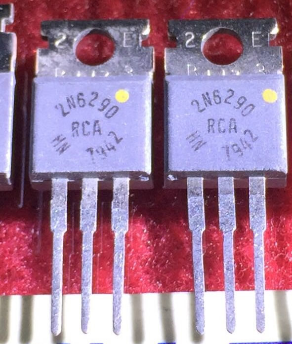 2N6290 New Original RCA TO-220 5PCS/LOT