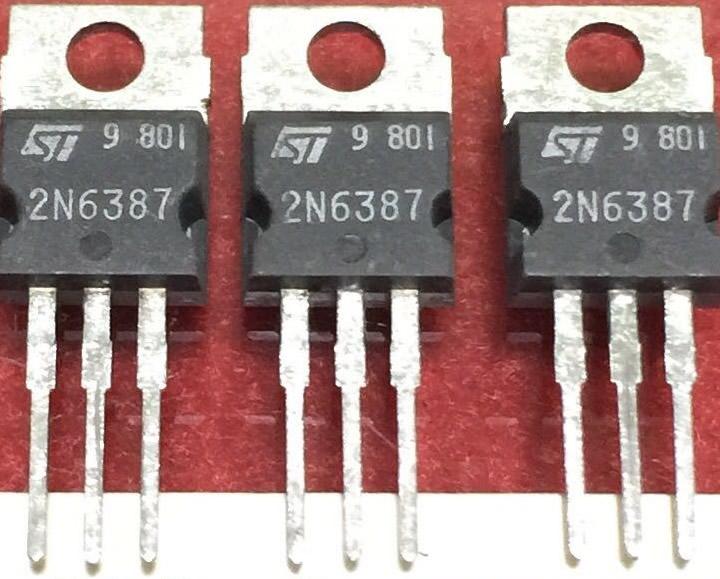 2N6387 ST New Original TO-220 5PCS/LOT