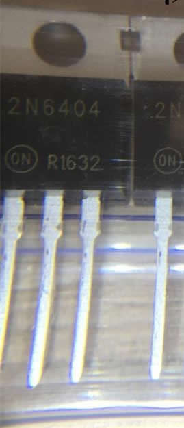 2N6404G TO-220 600V 16A 5pcs/lot