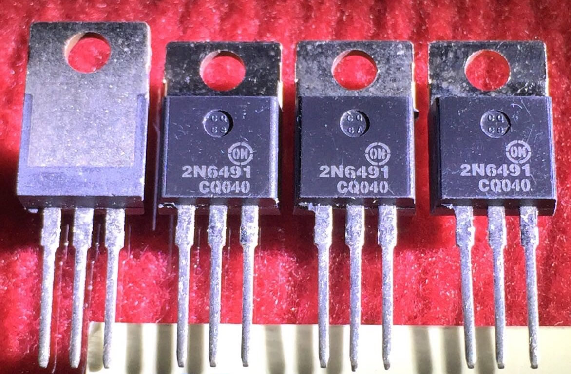 2N6491 New Original ON TO-220 5PCS/LOT