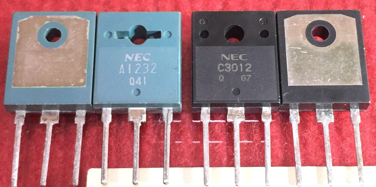 2SA1232 2SC3012 A1232 C3012 New Original 1blue 1black 5pair/lot