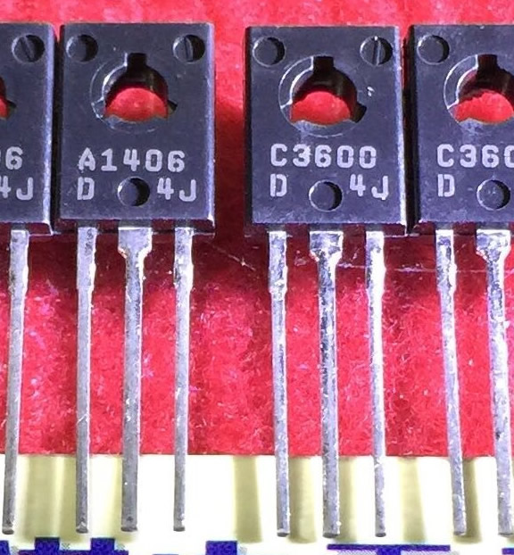 2SA1406 2SC3600 A1406 C3600 New Original 5pair/lot