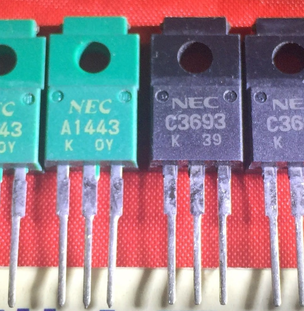 2SA1443 2SC3693 A1443 C3693 New Original 5pair/lot