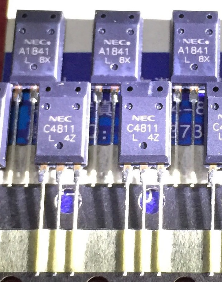 2SA1841 2SC4811 A1841 C4811 New Original NEC 5pair/lot