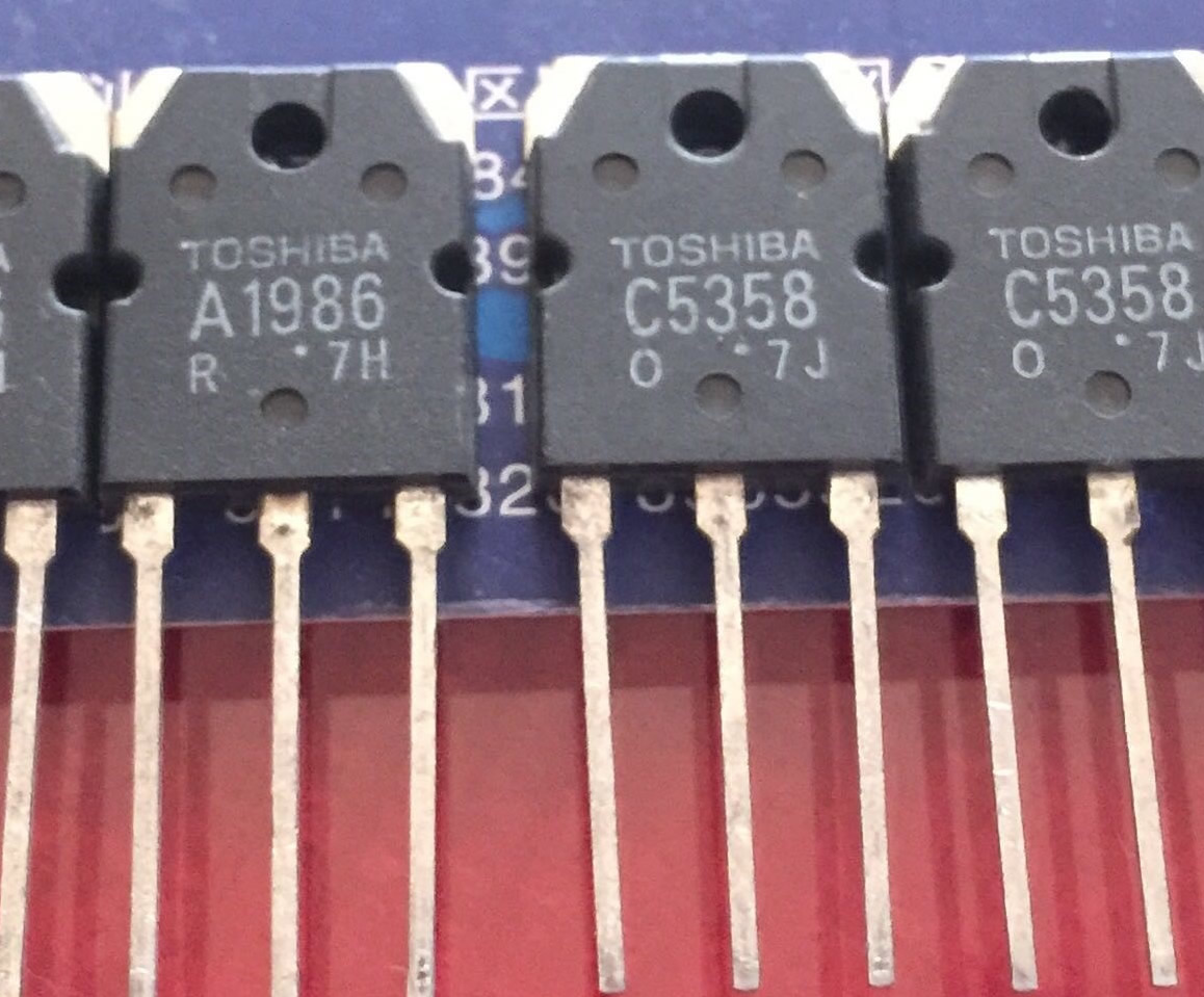 2SA1986 2SC5358 A1986 C5358 New Original Toshiba 5pair/lot