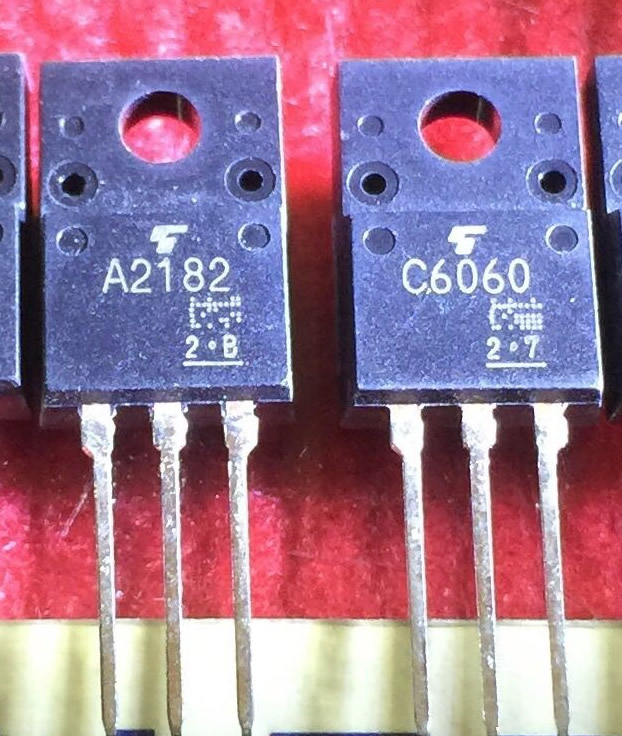 2SA2182 2SC6060 A2182 C6060 New Original Toshiba 5pair/lot
