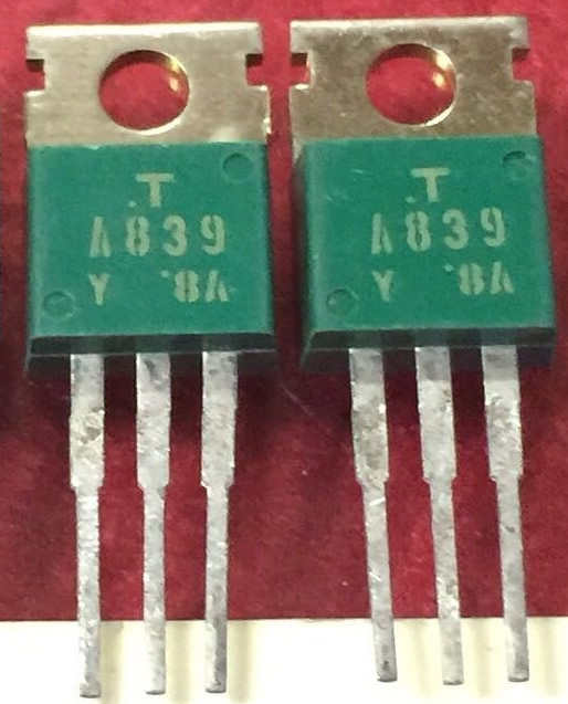 2SA839 A839 New Original TO-220 5PCS/LOT