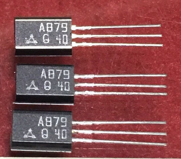 2SA879 A879 New Original Panasonic TO-92L 5PCS/LOT
