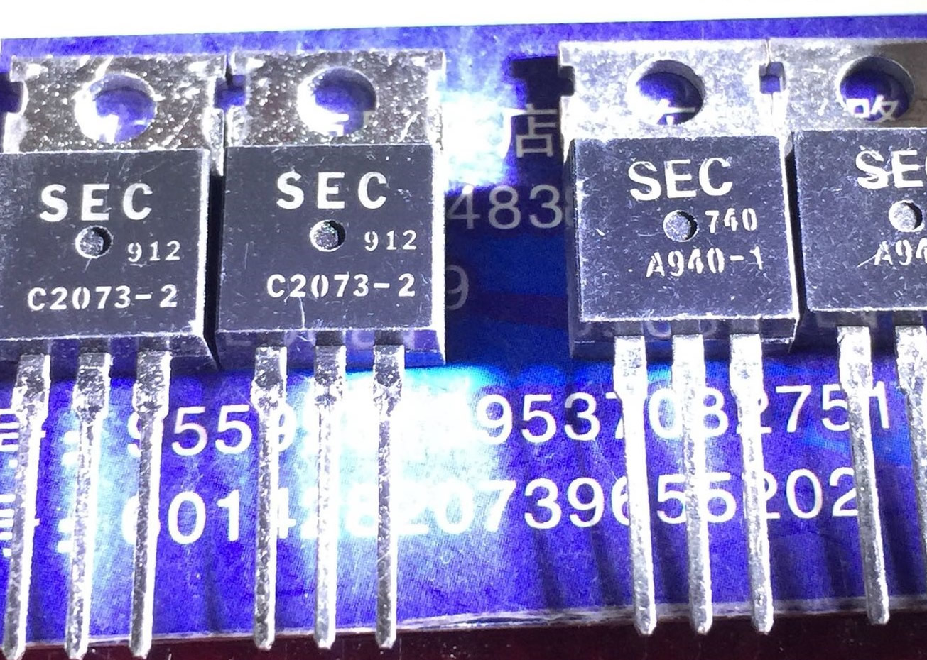 2SA940 2SC2073 A940 C2073 New Original SEC 5pair/lot