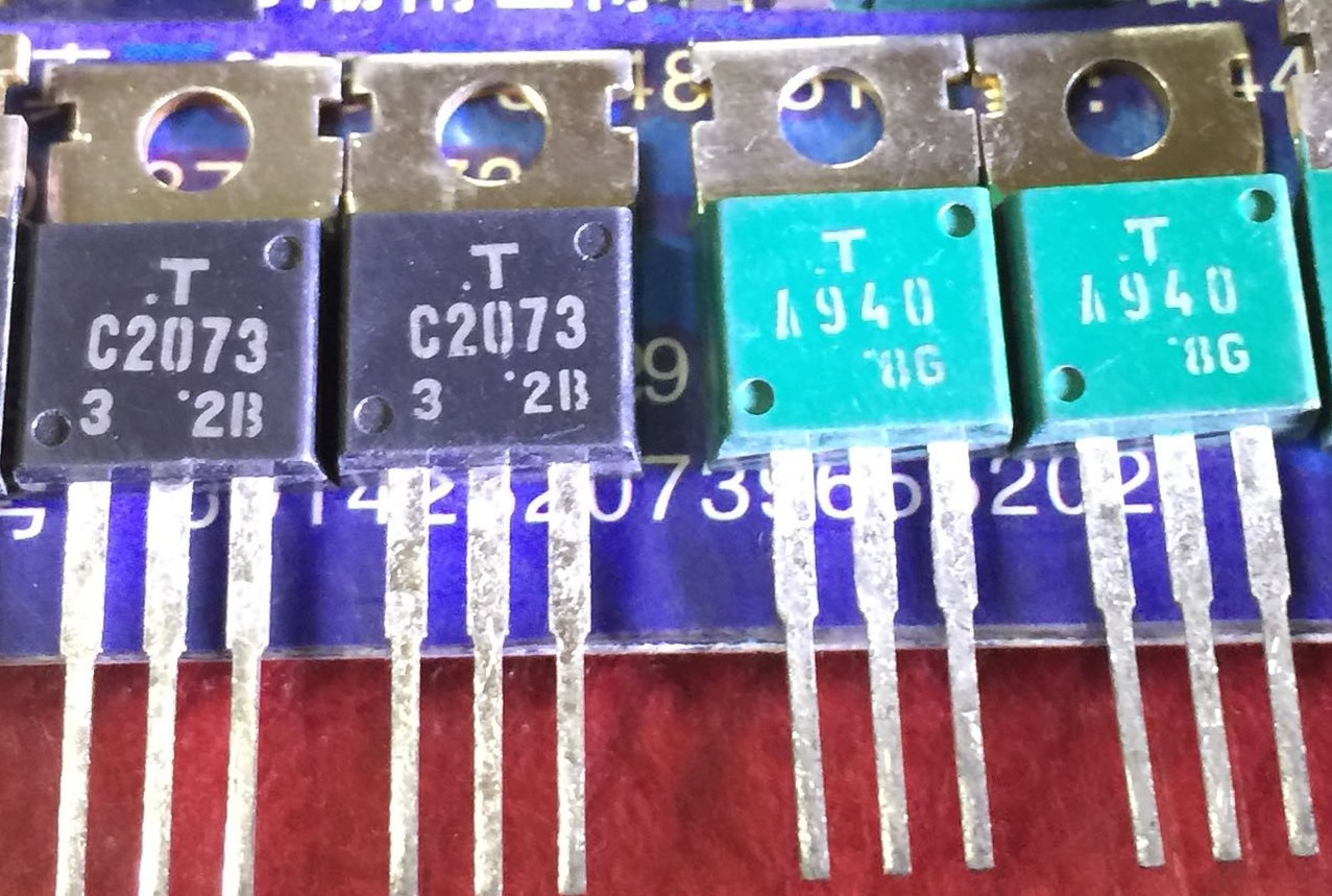 2SA940 2SC2073 A940 C2073 New Original 5pair/lot