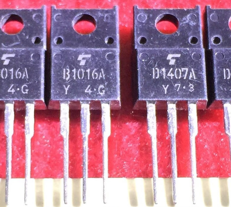 2SB1016A 2SD1407A B1016 D1407A New Original Toshiba 5pair/lot