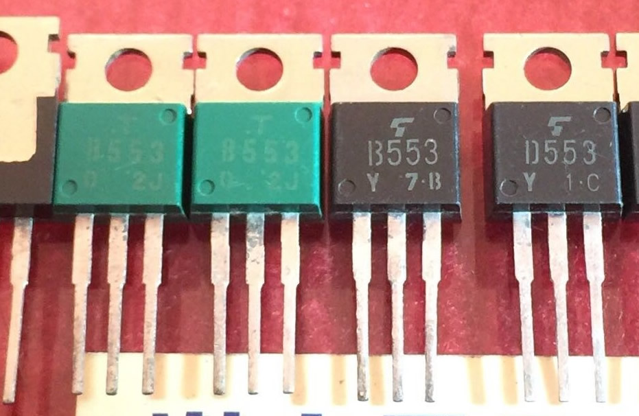 2SB553 2SD553 B553 D553 New Original Toshiba 5pair/lot