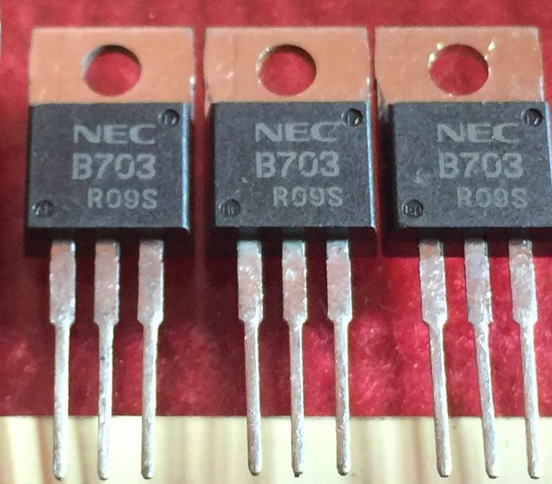 2SB703 B703 New Original NEC TO-220 5PCS/LOT