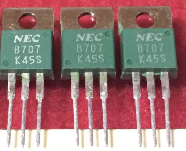 2SB707 B707 New Original NEC TO-220 5PCS/LOT