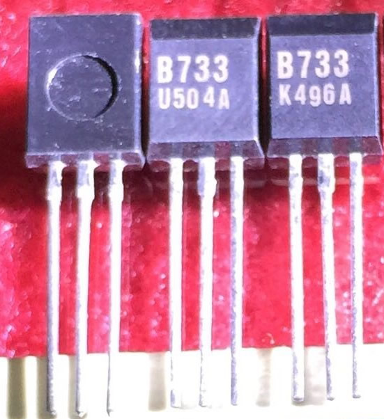 2SB733 B733 New Original NEC TO-92L 5PCS/LOT
