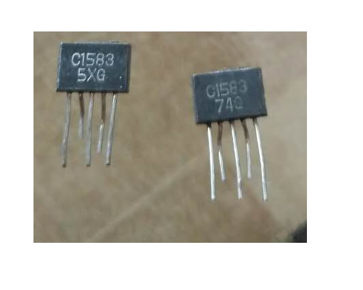 2SC1583 C1583 MITSUBISHI  ZIP-5 used and tested