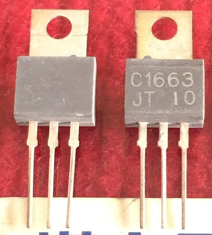 2SC1663 C1663 New Original Sony TO-202 5PCS/LOT