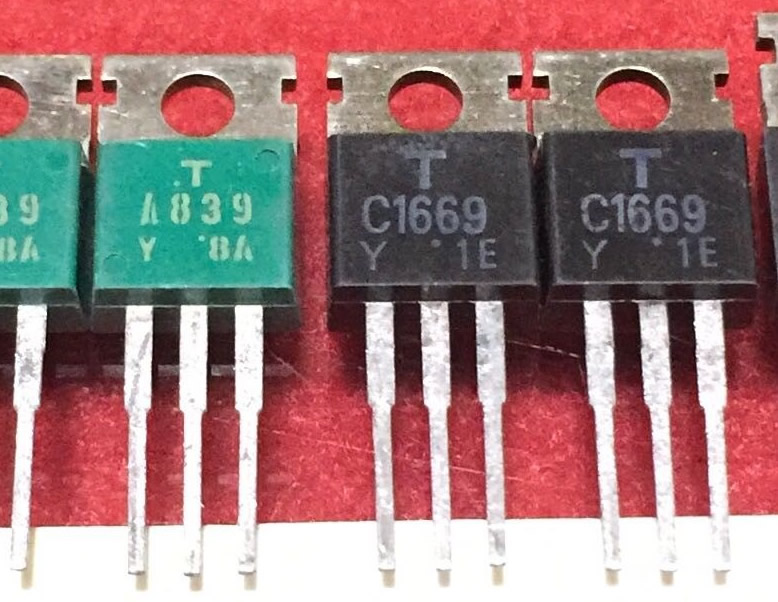 2SC1669 2SA839 C1669 A839 New Original 5pair/lot