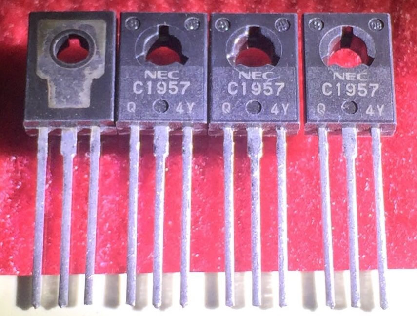 2SC1957 C1957 New Original NEC TO-126 5PCS/LOT