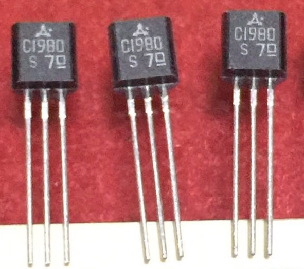 2SC1980 C1980 New Original Panasonic TO-92 5PCS/LOT