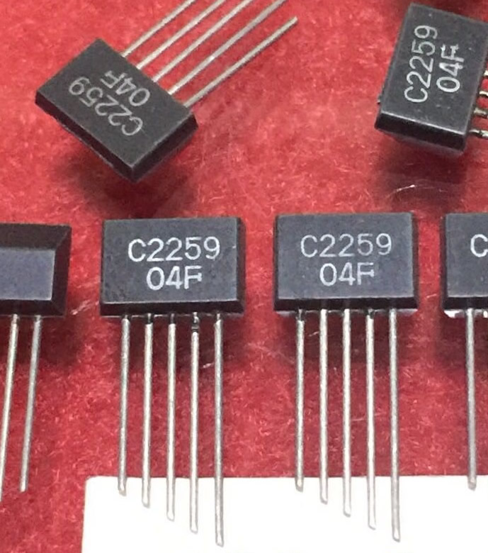 1PCS Audio Transistor MITSUBISHI SIP-5 2SC2259 C2259 