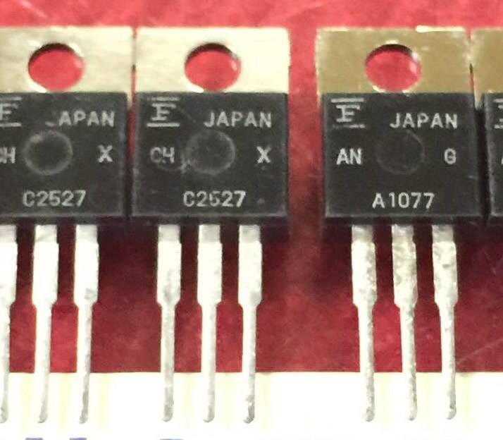 2SC2527 2SA1077 C2527 A1077 New Original 5pair/lot