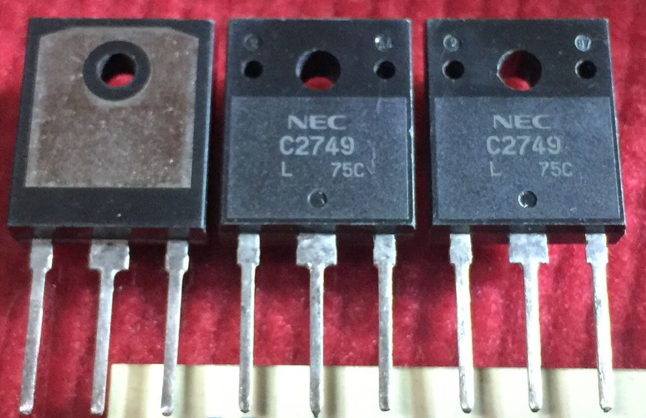2SC2749 C2749 New Original NEC TO-3P 5PCS/LOT