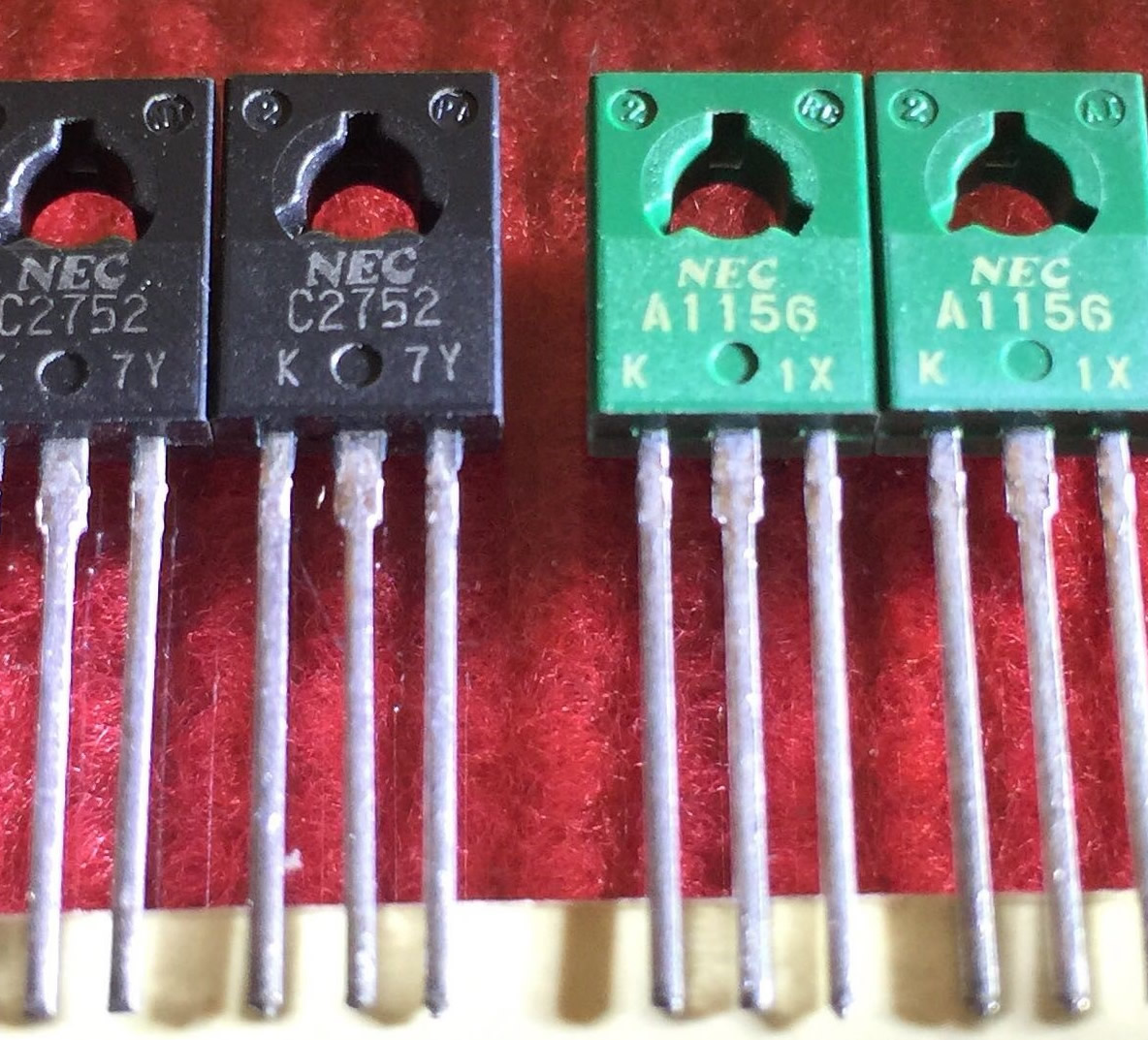 2SC2752 2SA1156 C2752 A1156 New Original 5pair/lot