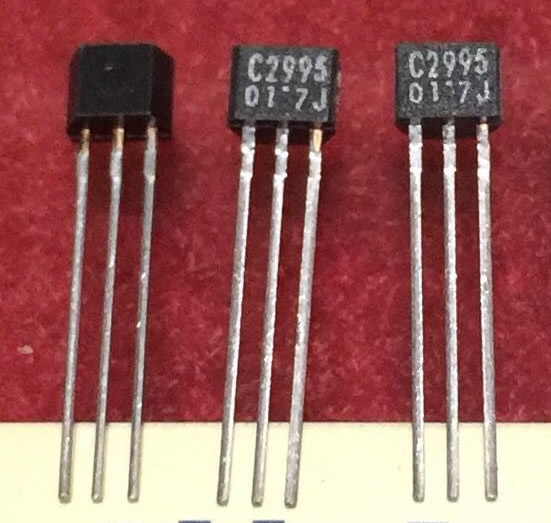 2SC2995 C2995 New Original Toshiba TO-92S 5PCS/LOT