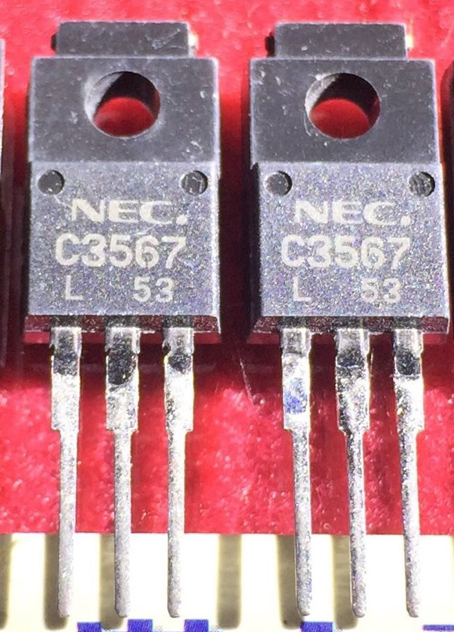 2SC3567 C3567 NEC TO-220F 5pcs/lot