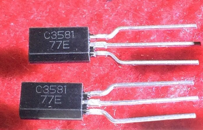 2SC3581 C3581 New Original TO-92L 5PCS/LOT