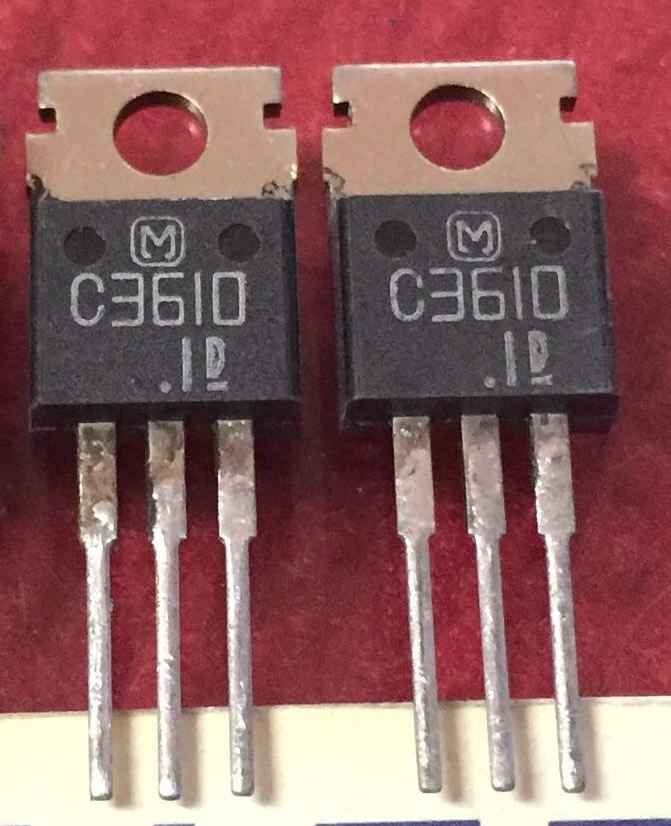 2SC3610 C3610 New Original TO-220 5PCS/LOT