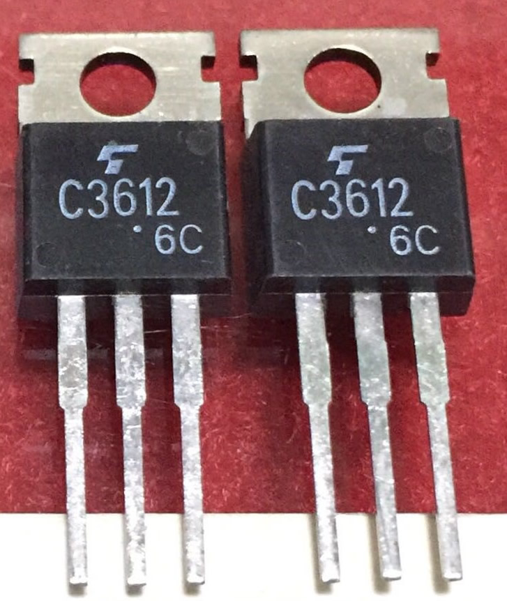 2SC3612 C3612 New Original Toshiba TO-220 5PCS/LOT