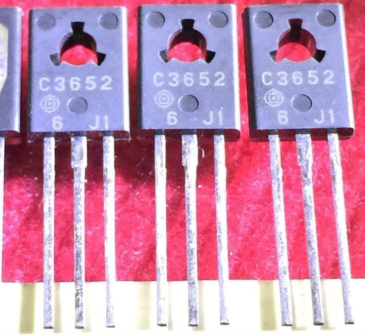 2SC3652 C3652 New Original TO-126 5PCS/LOT