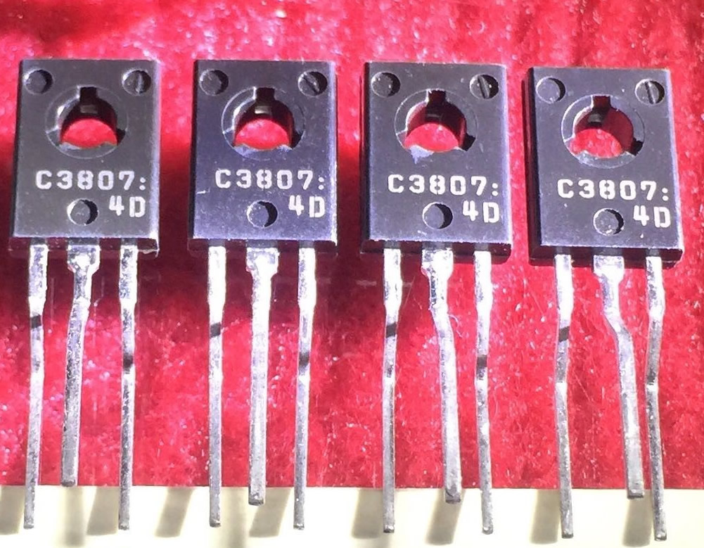 2SC3807 C3807 New Original TO-126 5PCS/LOT