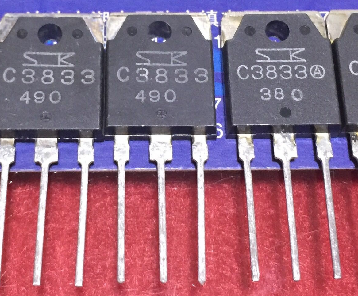 2SC3833 C3833 New Original SankenTO-3P 5PCS/LOT
