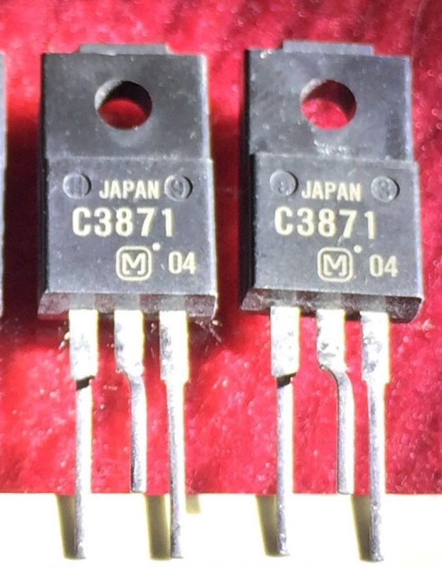 2SC3871 C3871 PANASONIC TO-220F 5pcs/lot