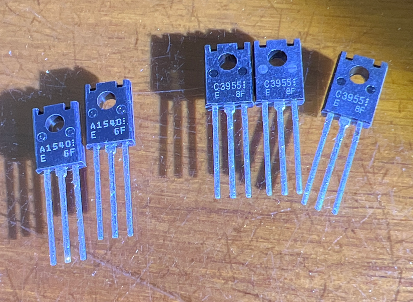 2SC3955 2SA1540 C3955 A1540 E  New Original SANYO 5pair/lot