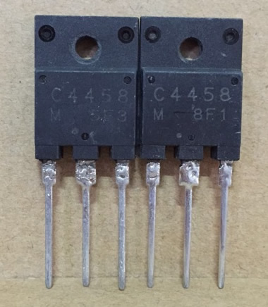 C4458 2SC4458 TO-3PF 800V 7A 5pcs/lot
