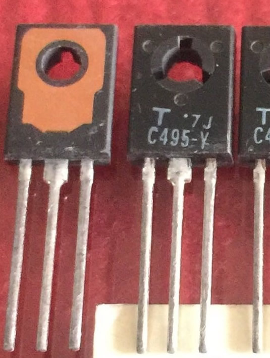 2SC495-Y C495-Y A496-Y New Original Toshiba TO-126 5PCS/LOT